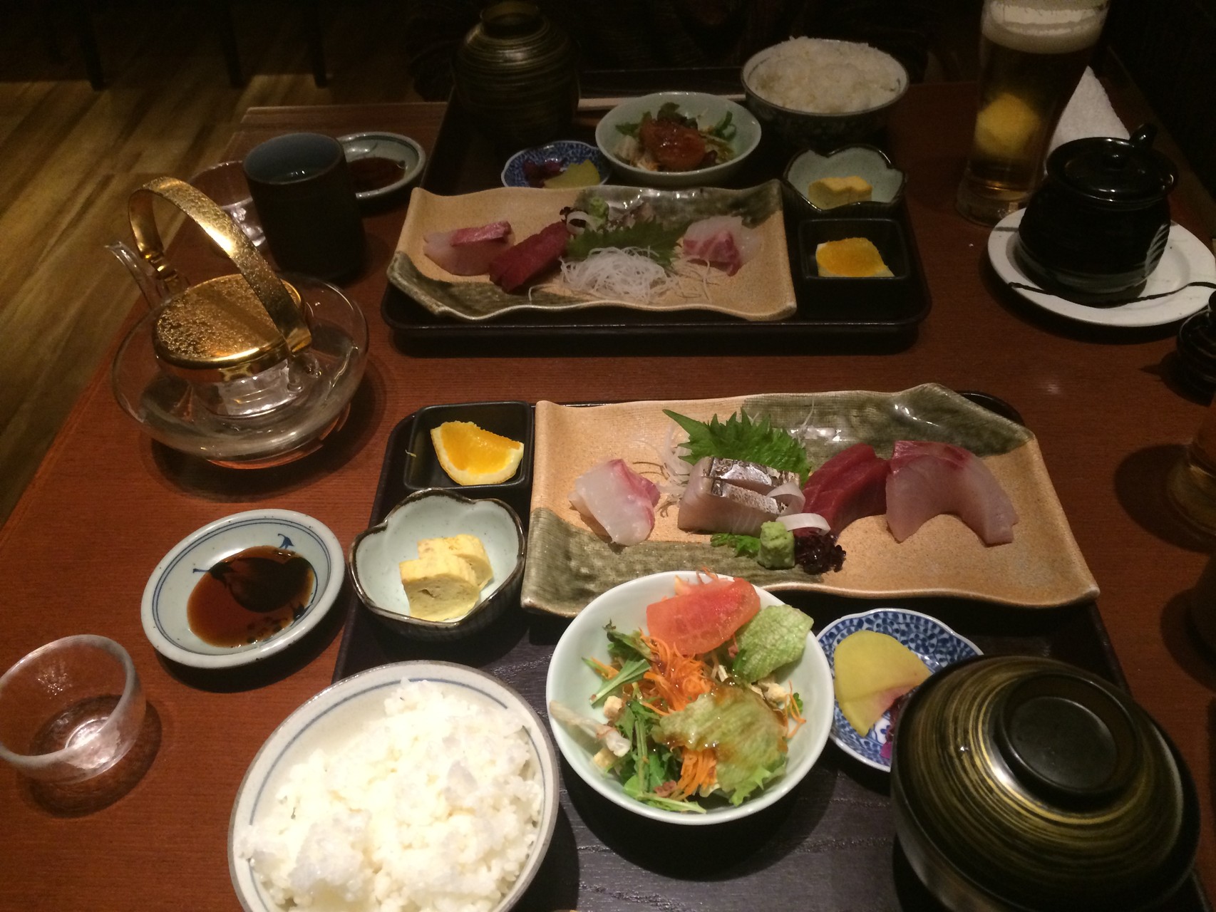 Notre dernier repas japonais à Nagoya