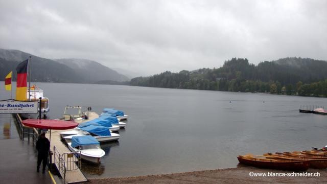Titisee - leider regnerisches Wetter