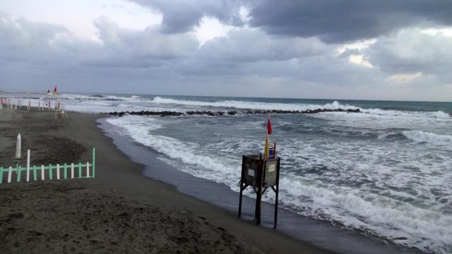 ....Wind und Regen ziehen auf
