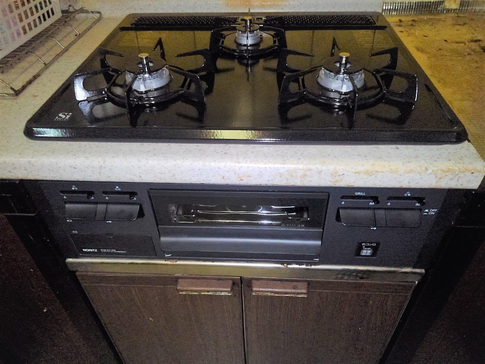 ビルトインコンロafter