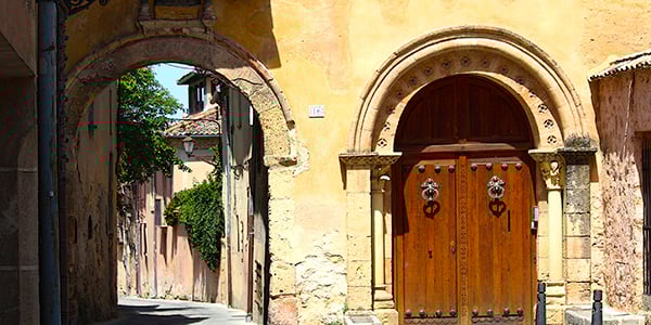 Barrio de las Canonjías en Segovia