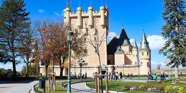 El incendio del Alcázar de Segovia
