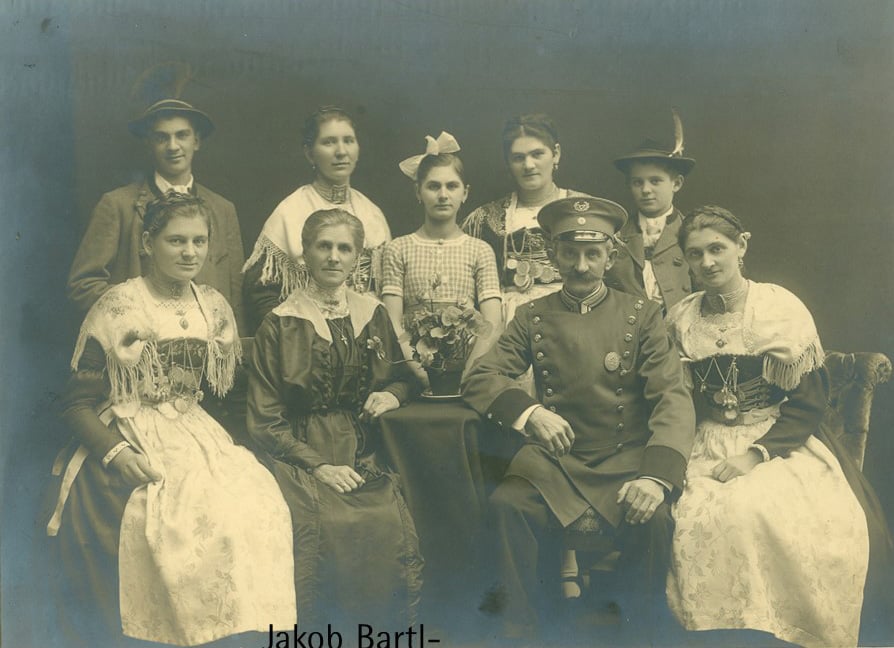 Jakob Bartl - Familie in Partenkirchen o.J.