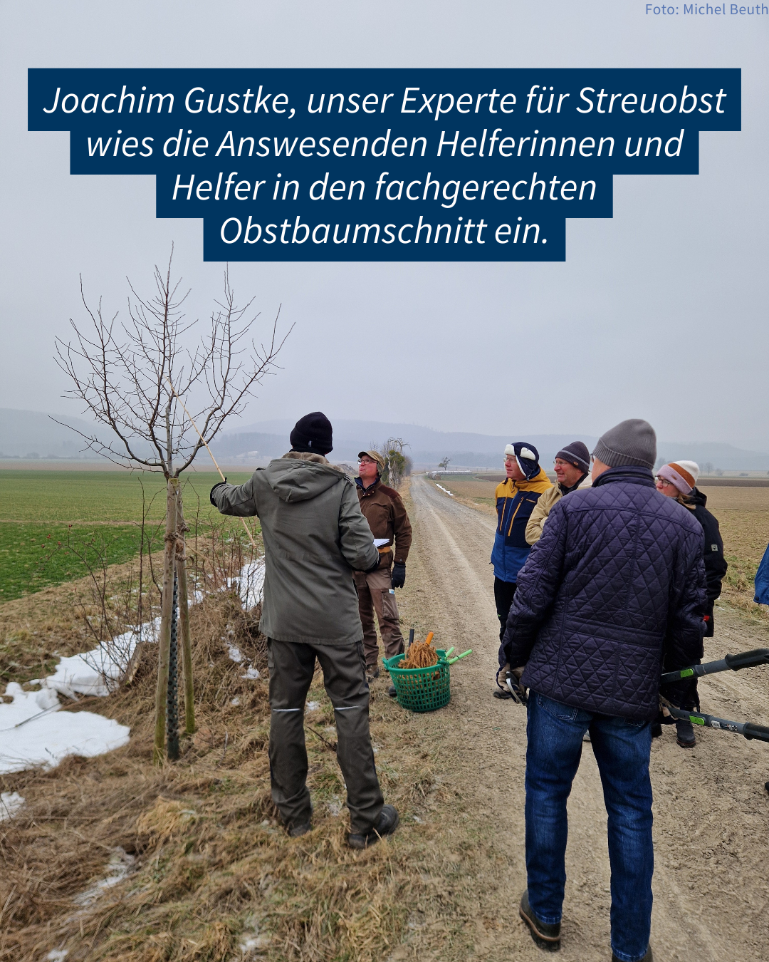 Einweisung durch Joachim Gustke