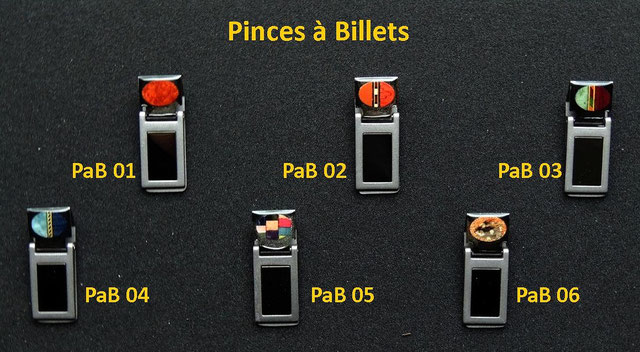 Pince à billets - 85mm - 14€