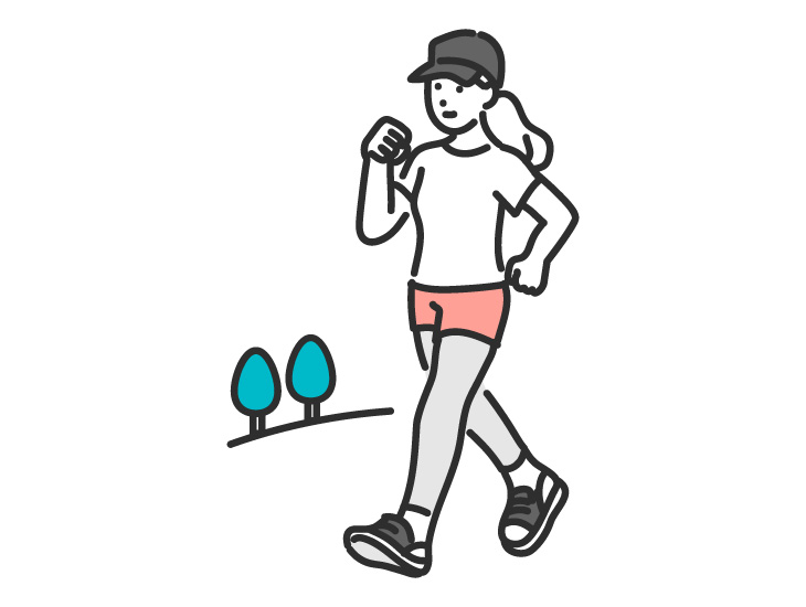 適度な運動で疲れやすさを解消しよう