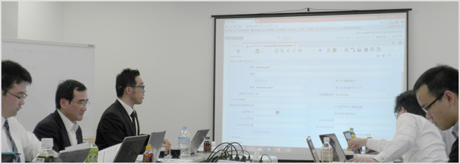 トレーニング風景