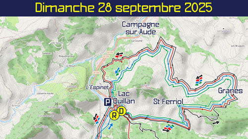 Ronde VTT 2025 : plan des parcours et inscriptions ouvertes