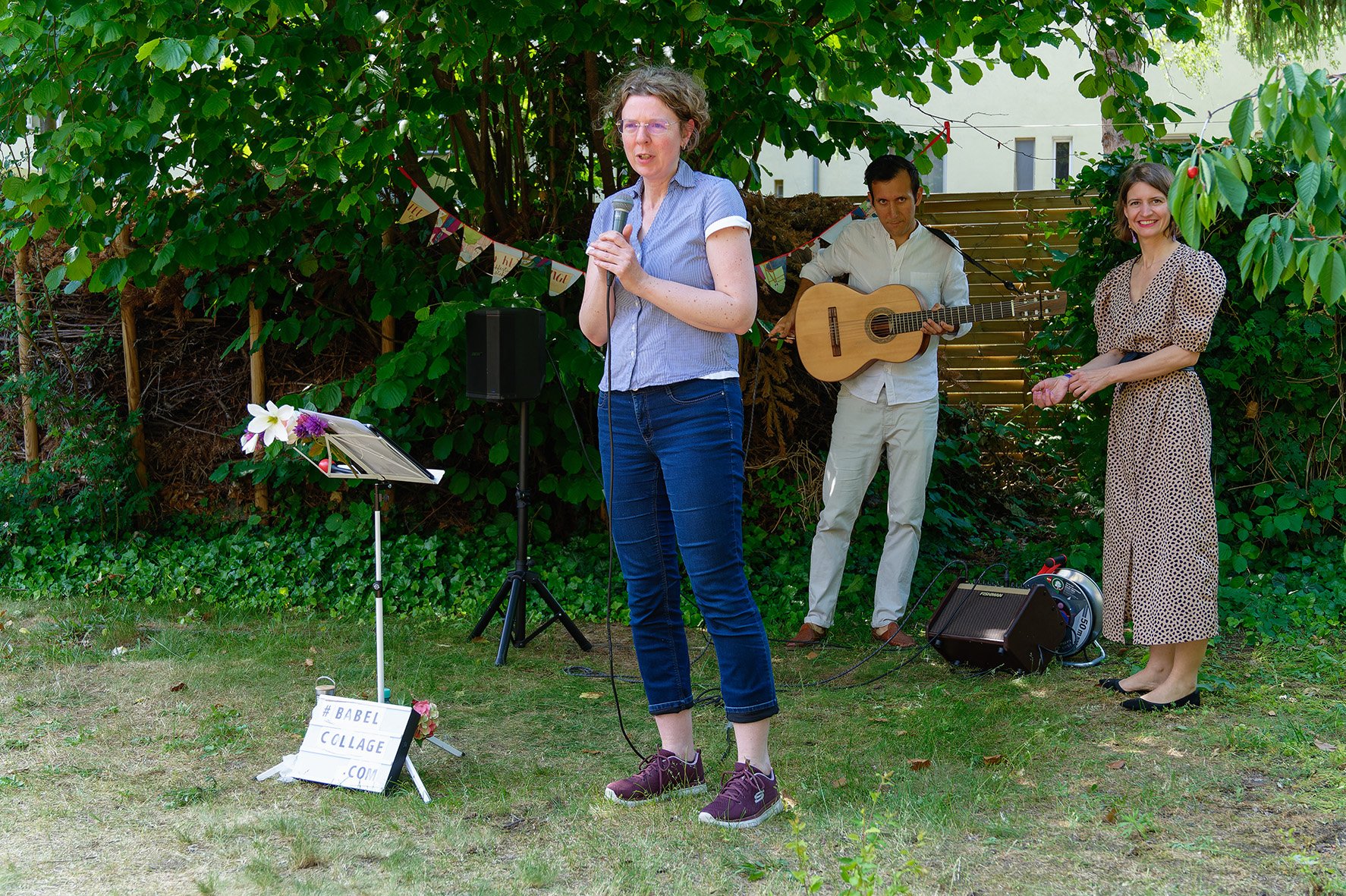 Eröffnung des Festivals durch Bezirksstadträtin Korinna Stephan