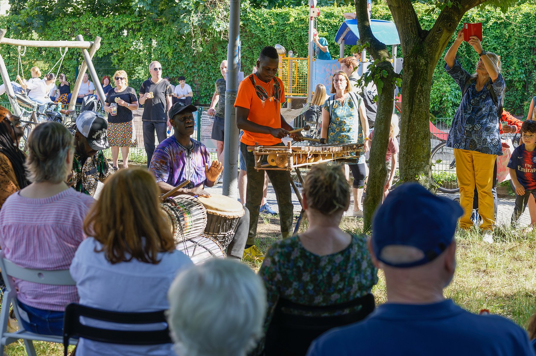 "Heart Beats of Africa" im Rosengarten