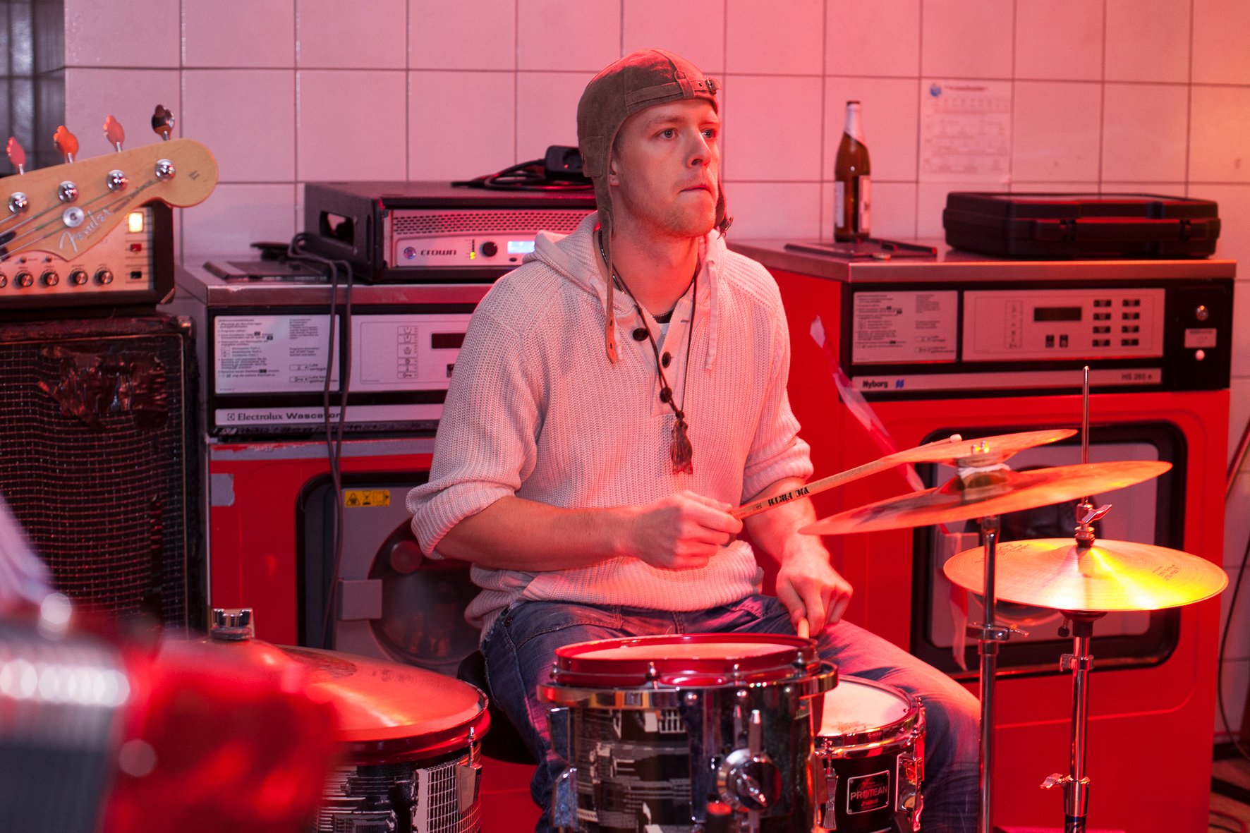 Klangrainer im Waschsalon, Foto: Patricia Schichl