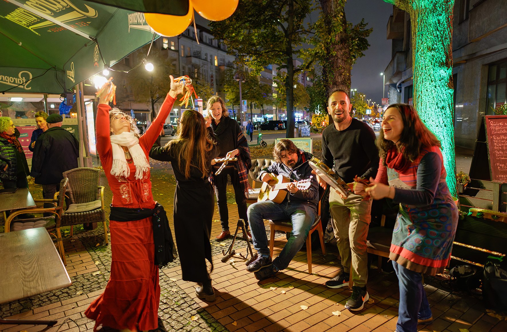 I Pizzicati vor dem Eldorando, Foto: Annette Richter
