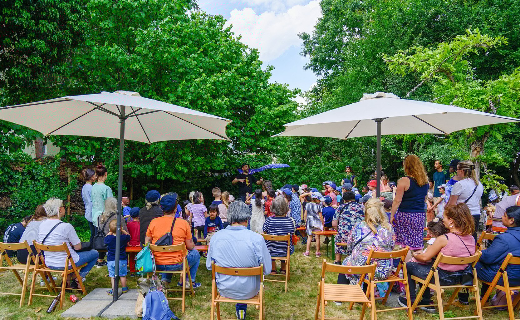 "Richards Musikladen" im Klostergarten St. Rita