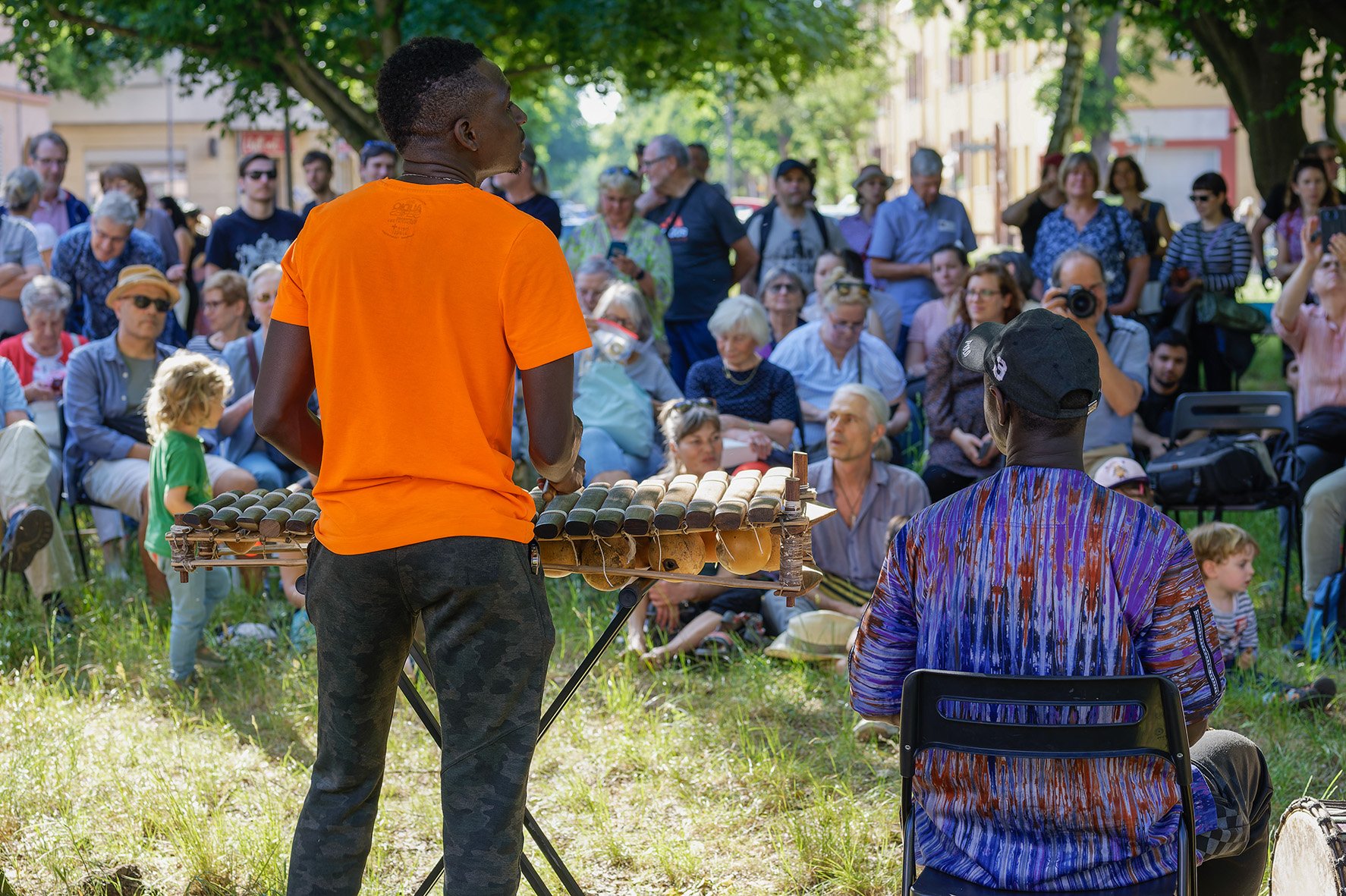 "Heart Beats of Africa" im Rosengarten