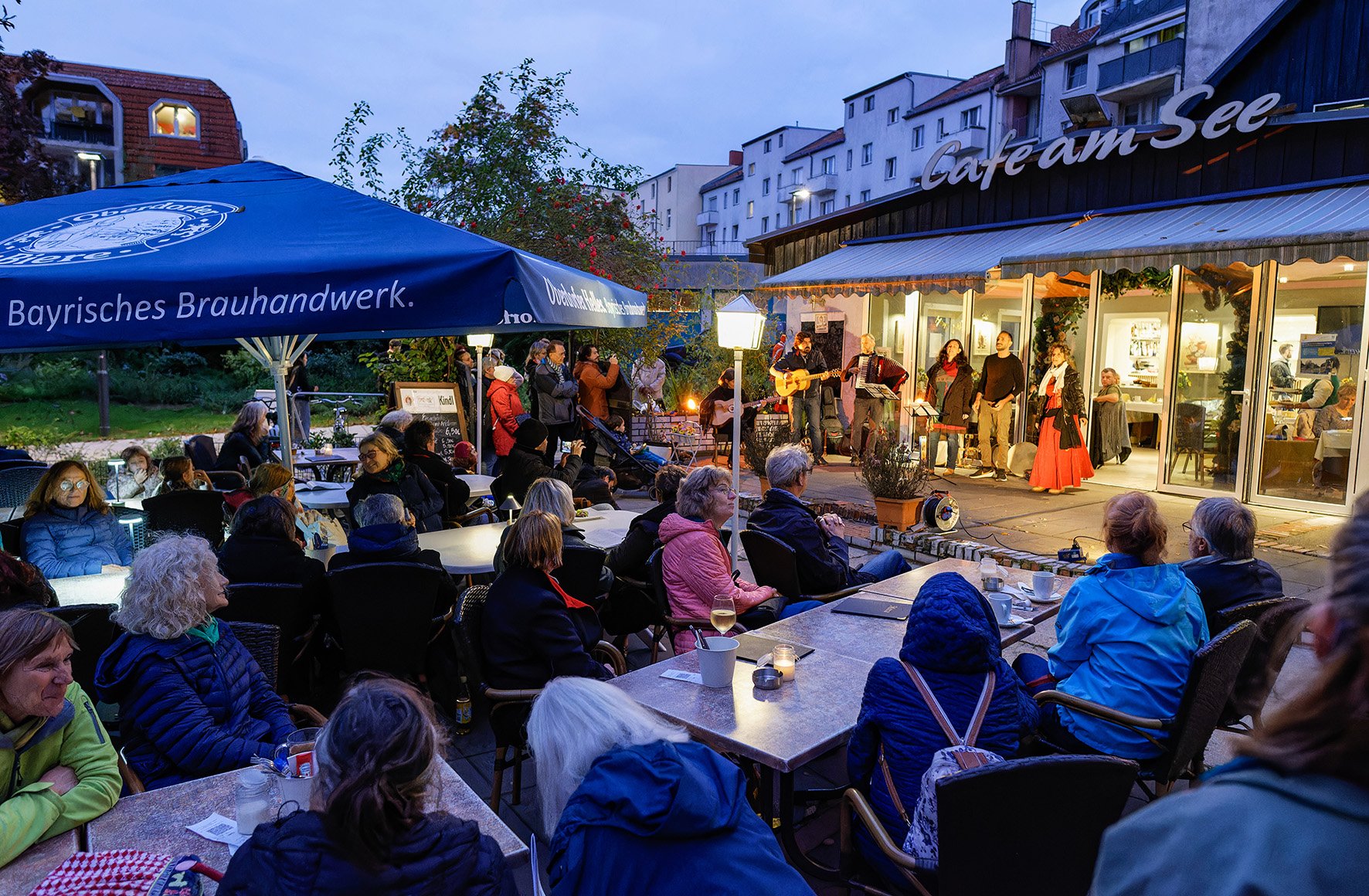 I Pizzicati beim Café am See, Foto: Annette Richter