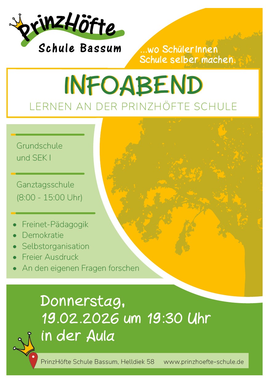 Nächster Infoabend: Donnerstag, 19.02.2026, 19:30 Uhr