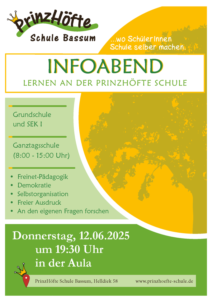 Nächster Infoabend: 12.06.2025