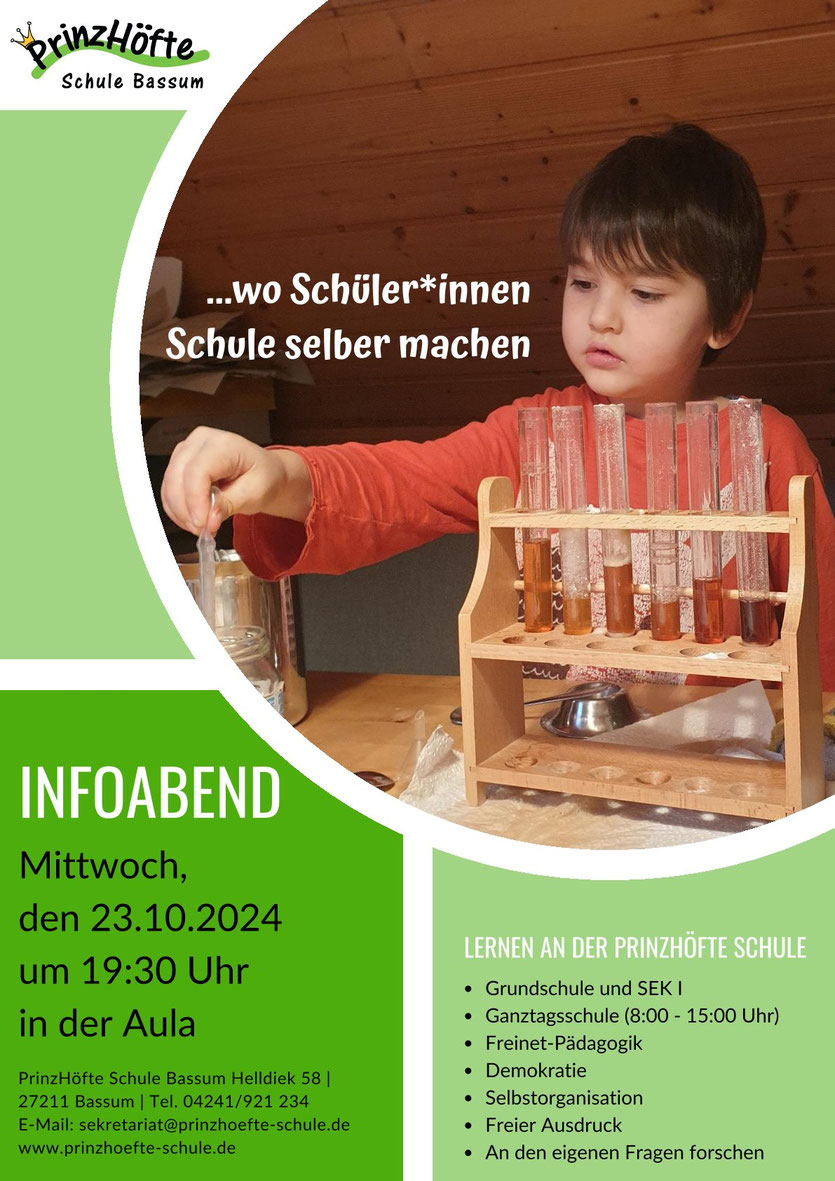 Nächster Infoabend: 23.10.2024