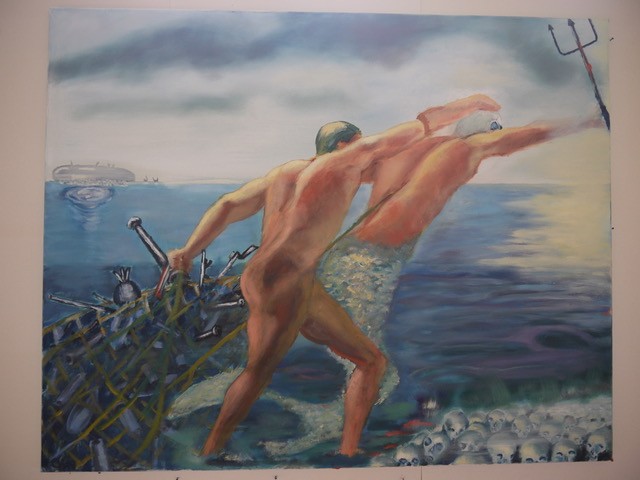 Claudius Henning - Neptun besieg den Krieg.