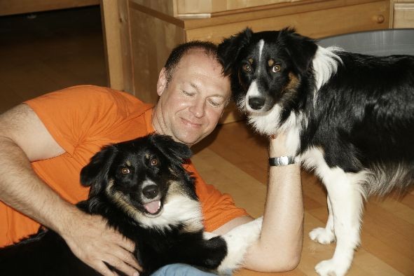 Manfred mit Aylin und Amy