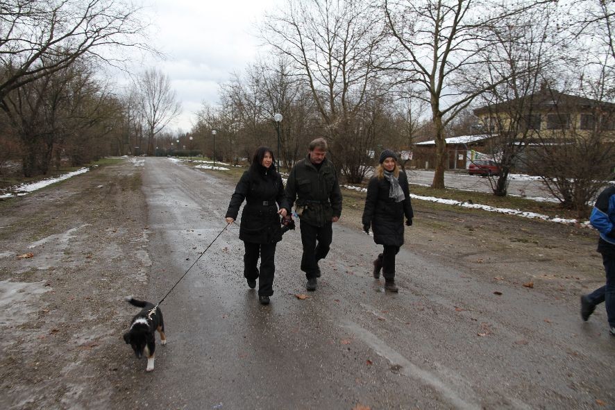 Andrea mit Ilvy, Heinrich ung Petra