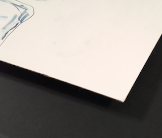 Einrahmen; Schwebende Montage, Objekt mehrfach unterlegt