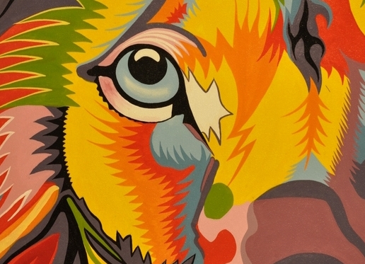 Bemalte Leinwand aufspannen lassen