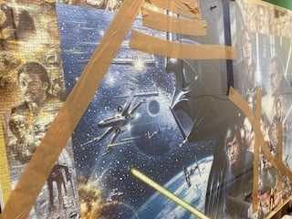 Bilderglas von Puzzle ersetzen