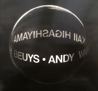 Prägedruck im Alurahmen eingelegt