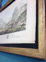 Stich; Einrahmung aufgefrischt