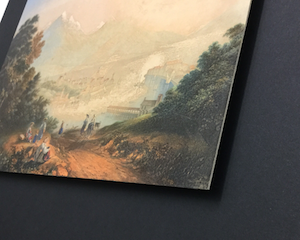 Einrahmung; Luzern G.Baxter