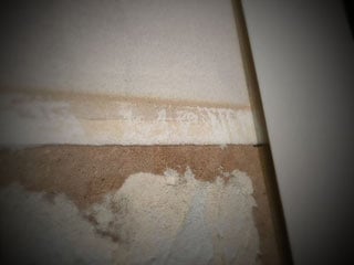 rahmung auf mass, mangelhafte fixierung