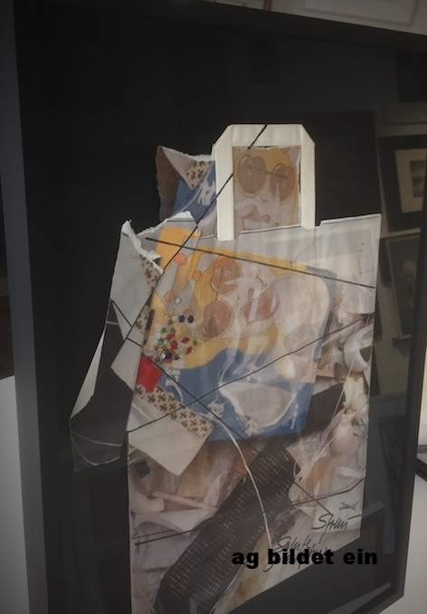 Nielsen Alurahmen; Objekt erhöht eingelegt