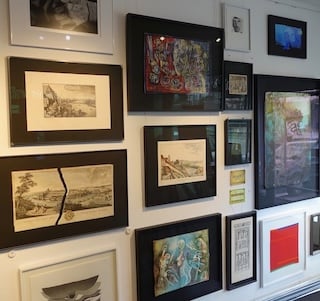 Bilderrahmen uf Mass