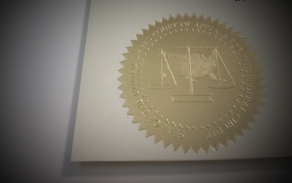 Auszeichnung schwebend aufgelegt