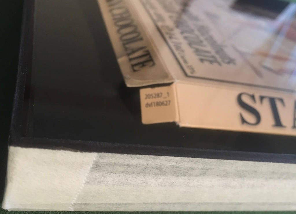 das abgehobene Objekt schwebt in der Einrahmung