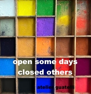 Bilderglas ersetzen; Atelier Guatelli - Einrahmungen; open some days, closed others  