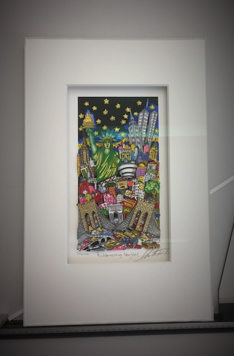 Konservatorische Einrahmung - Passepartout 