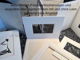 we make different mounting boards for framing