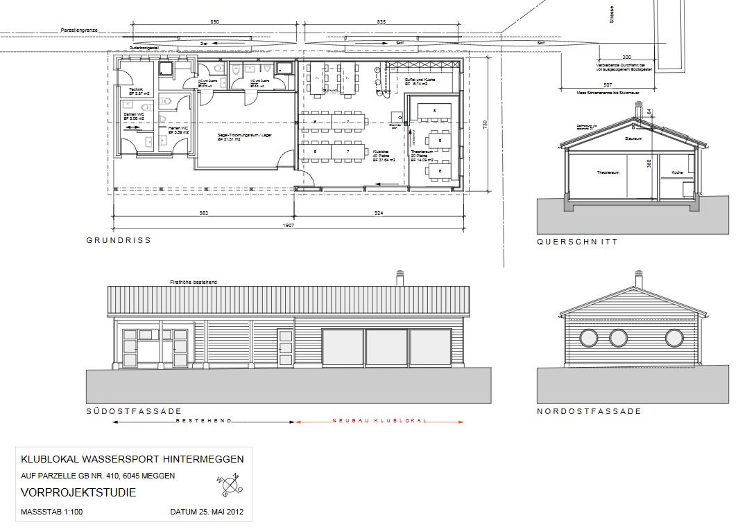 Projektstudie 2012_Übersicht, 1-geschossig – R. Wals, P. DeGroot