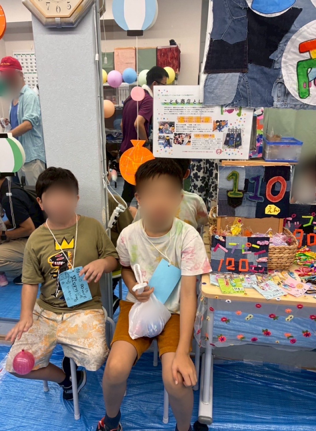 地域のお祭りにも参加しています！