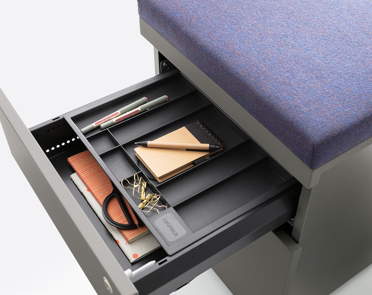 Material tray + seat