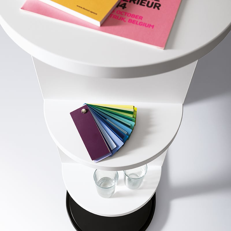 The "final" end unit allows the "slider" blind to change direction.