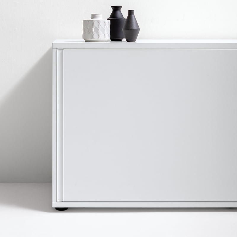 Stellfuß, schwarz, Höhe 2,3 cm