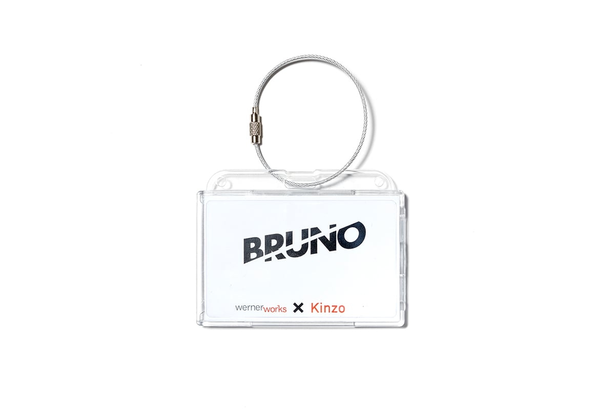 Label hanger (optional)