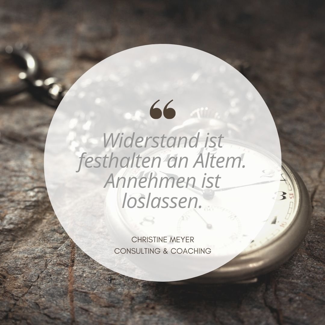 Über den Umgang mit Veränderungen