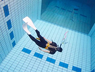 スキンダイビング教室プールイメージ