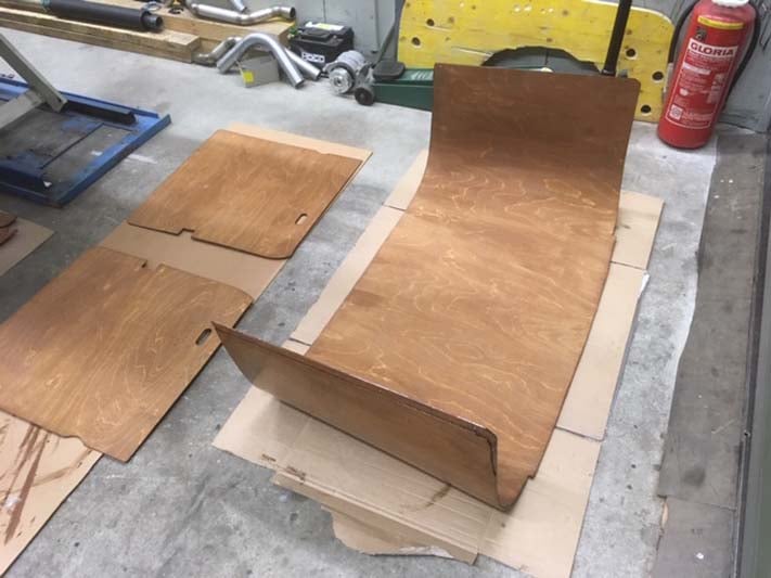 Hot Rod Anfertigung Innenverkleidung, Oldtimer Garage D. Bauhofer, Teufenthal