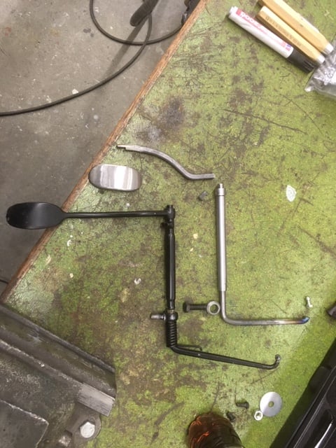 Anfertigung Gaspedal, Oldtimer Garage D. Bauhofer, Teufenthal