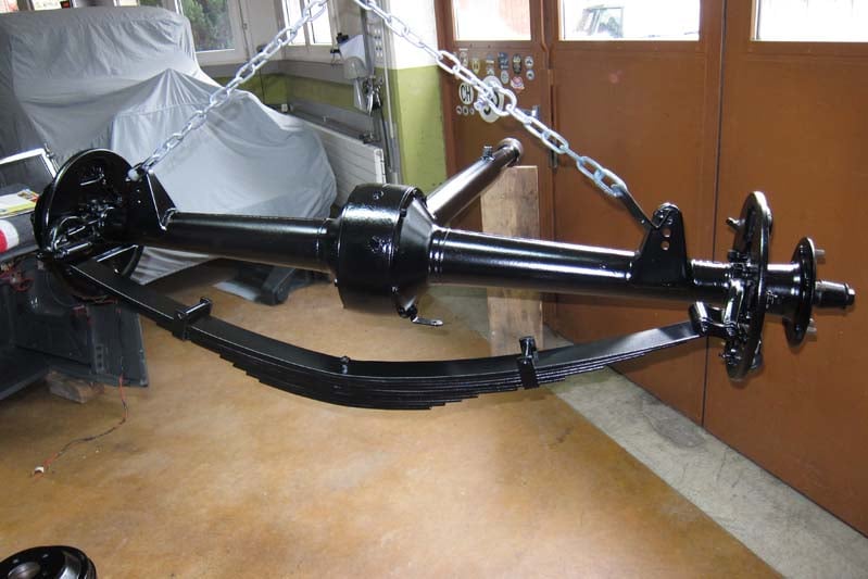 Hinterachse Ford B 1932, Reparatur, Revision, Oldtimer Garage D. Bauhofer, Teufenthal